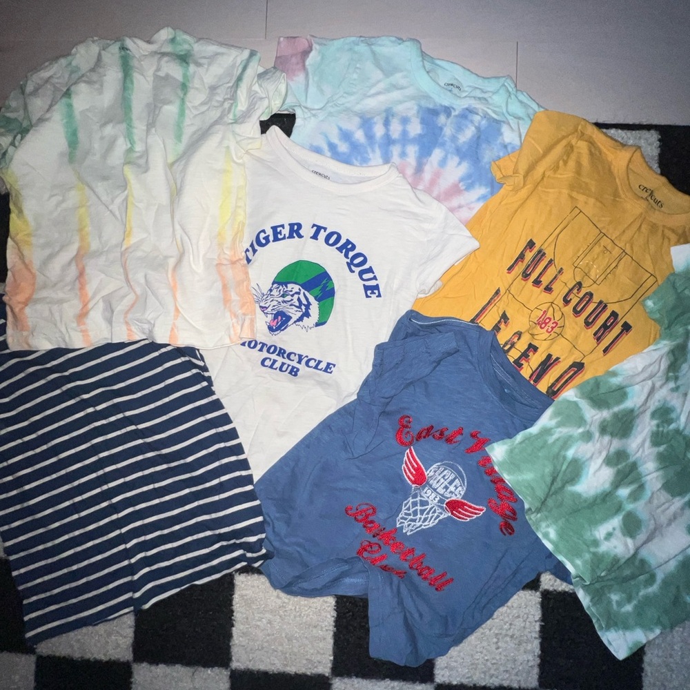 Crewcuts Kids Short Sleeve Tees - Multicolor Graphic Set